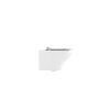 Crosswater Kai Gloss White Wall Hung Toilet with Soft Close Seat