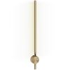 Crosswater Tranquil Pillar Light Brushed Brass