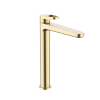Crosswater LAZO Brushed Brass Tall Basin Mixer