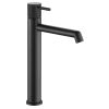 Just Taps Evo Single lever tall basin mixer with lever Matt Black