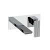Crosswater LIMIT Chrome Basin 2 Hole Set