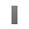 Crosswater Limit 395x1200 Towel Warmer Metallic Black