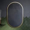 Origins Living Docklands Capsule Mirror Brushed Brass