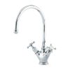 Perrin And Rowe Minoan Kitchen Sink Mixer Tap With Crosstop Handles