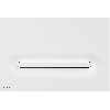 Alca Flush Plate for Pre-wall Installation Systems, Chrome-polished