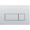 Alca Thin Flush Plate (Rectangular) - Matt Chrome