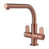 Clearwater Miram Brushed Copper Monobloc Kitchen Sink Mixer Tap