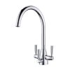 Clearwater Eclipse Tri-Spa C- Swivel Spout Kitchen Sink Mixer Tap With Cold Filter