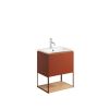 Crosswater  Mada Shelf & Frame 500 Soft Clay -MA5000SFSC