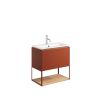  Crosswater Mada Shelf & Frame 600  Soft Clay-MA6000SFSC