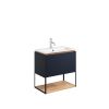 Crosswater  Mada Shelf & Frame 600  Indigo Blue -MA6000SFIB