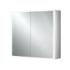 HIB Qubic 80 LED Aluminium Bathroom Cabinet