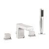 Crosswater Planet Bath Shower Mixer 4 Hole Set with Kit
