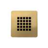 Tissino Giorgio2 Coloured Grate - Brushed Brass