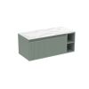 Saneux MONUMENT 100cm Kit - 80cm 1 Drawer wall mounted unit & 20cm Spacer - Matt Sage