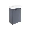 Tissino Mozzano Cloakroom Furniture Unit - Midnight Blue