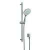 Crosswater MPRO Brushed Stainless Steel Shower Kit 3-Spray Handshower 