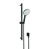Crosswater MPRO Matt Black Shower Kit 3-Spray Handshower 