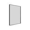 Origins Living Newington Rectangular Mirror 100x80cm – Black