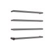 Just Taps OBI Electric Only Towel Rail Brushed Black