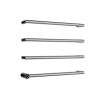 Just Taps OBI Electric Only Towel Rail Stainless Steel