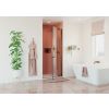 Crosswater Optix 10 Pivot Door Brushed Bronze 900mm