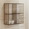 Bathroom Origins Square Pier Box Shelf