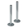 Just Taps Chrome Set of Pipe and Flanges for Radiators Valves