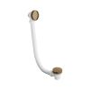 Crosswater MPRO Industrial Unlacquered Brushed Brass Click Clack Bath Waste