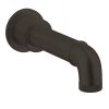 Crosswater MPRO Industrial Carbon Black Bath Spout - PRI0370WM