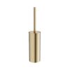 Crosswater MPRO Brushed Brass Wall Mounted Toilet Brush Set