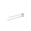 Crosswater MPRO 2 Swivel Towel Rail - Brushed Stainless Steel