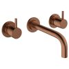 Crosswater MPRO Brushed Bronze Basin 3 Hole Set