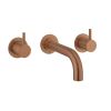 Crosswater MPRO Brushed Bronze Bath 3 Hole Set