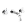 Crosswater MPRO Bath 3 Hole Set Chrome