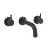 Crosswater MPRO Bath 3 Hole Set Matt Black