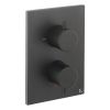Crosswater MPRO Crossbox 1 Outlet Valve Trimset Matt Black