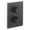 Crosswater MPRO Crossbox 3 Outlet Valve Trimset Matt Black