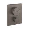 Crosswater MPRO Crossbox Push 3 Outlet Trimset Slate