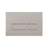 Crosswater MPRO Brushed Stainless Steel Dual Flush Plate