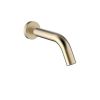 Crosswater MPRO Sensor Basin Wall Mounted Spout Brushed Brass 220 Spout
