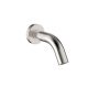 Crosswater MPRO Sensor Basin Wall Mounted Spout Brushed Stainless Steel 140 Spout