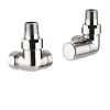 Crosswater Round Corner Valve – Chrome
