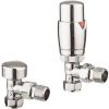 Crosswater Pier 15mm Angled Valve TRV – Chrome
