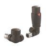 Crosswater Corner TRV - Matt Black
