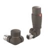 Crosswater Kai Corner TRV Valve – Anthracite