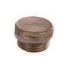 Just Taps  Brushed Bronze VOS Radiator Blanking Plug