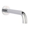 Just Taps Florence Basin Spout With Wall Flange, 240mm