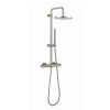 Crosswater Central Brushed Stainless Steel Multifunction Thermostatic Shower Kit - RM531WV
