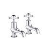 Just Taps Grosvenor Black Pinch Bath Taps